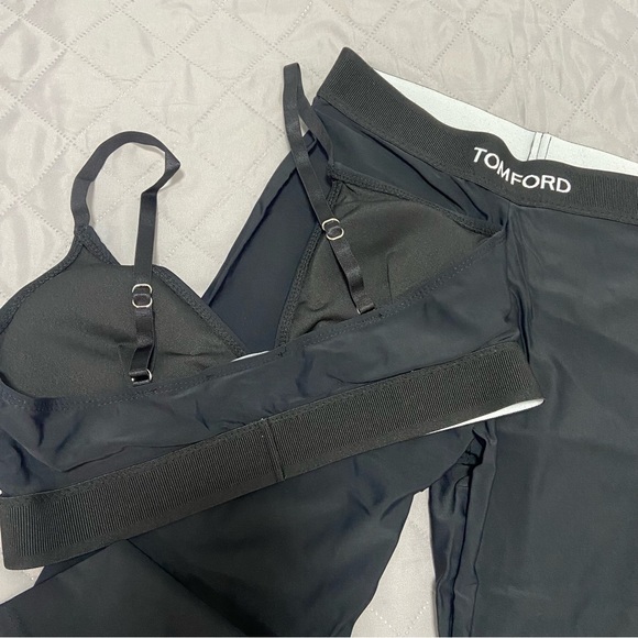 Tom Ford Black Bralette and Leggings Set - Picture 6 of 6